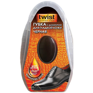 TWIST Fashion-Губка с дозатором д/кожи черная (2019)