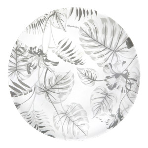 Тарелка Pasabahce Jungle White десертная 19.5 см