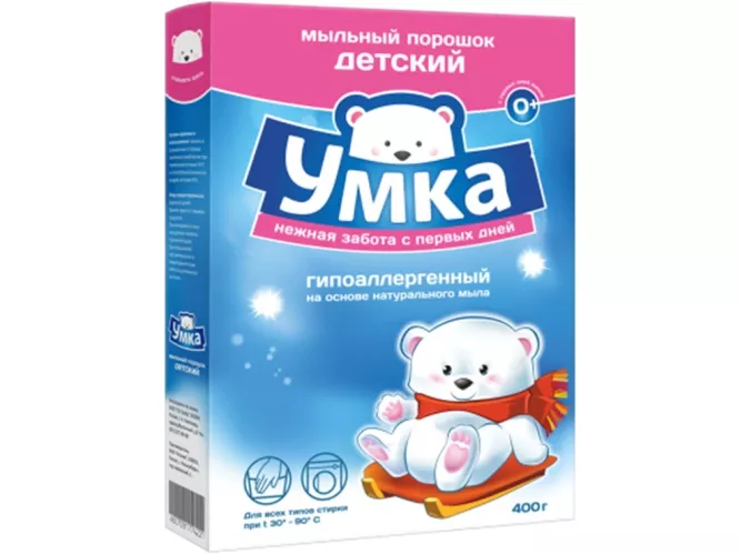 СМС порошок УМКА  400г д/детского белья улучш.формула – 1