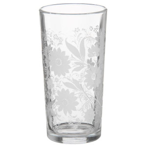 Стакан Eva Glass Белые цветы