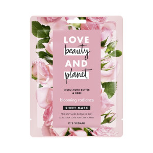Маска для лица Love, Beauty & Planet Цветущий вид тканевая