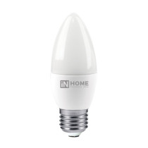 Лампа светодиодная LED-СВЕЧА-VC 6Вт 230В Е27 4000К 540Лм IN HOME