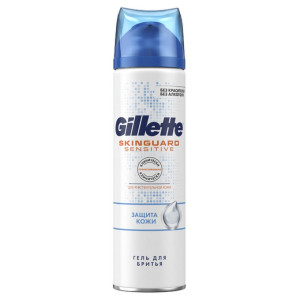 Гель для бритья Gillette SkinGuard Sensitive для чувствительной кожи 200 мл