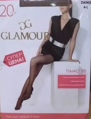 Колготки Glamour Tiamo 20 Den цвет Daino размер 4 – 1