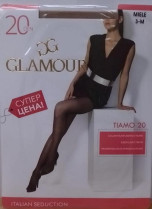 Колготки Glamour Tiamo 20 Den цвет Miele размер 3