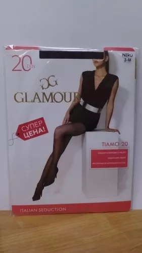 Колготки Glamour Tiamo 20 Den цвет Nero размер 3 – 1