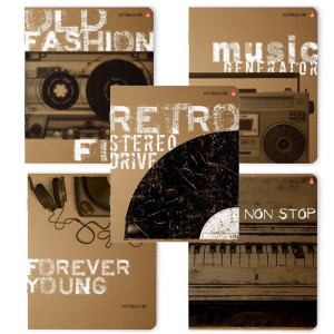 TE 48/5 7-48-594 BV Тетрадь MUSIC FOREVER