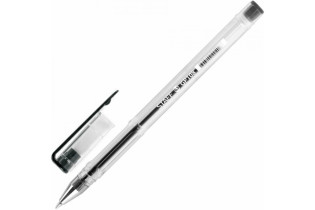 Ручка гелевая Staff черная 0.5мм
