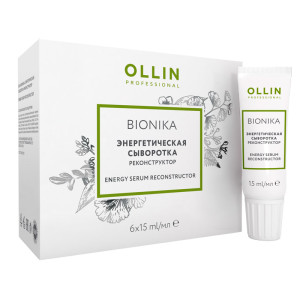 OLLIN BioNika Энерг сыворотка реконструктор 6*15мл