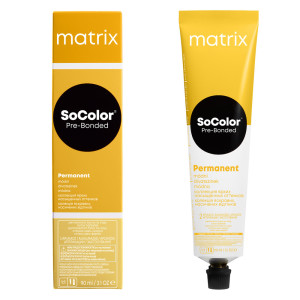 Перманентный аммиачный краситель Matrix Socolor Beauty 4VA Шатен перламутровый пепельный 90 мл - 1