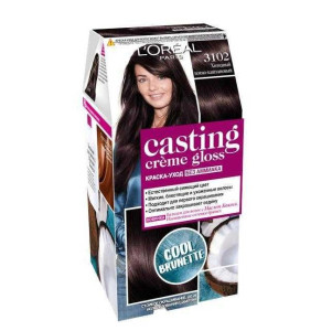 Краска для волос L`Oreal Paris Casting Creme Gloss тон 3102 Холодный темно-каштановый