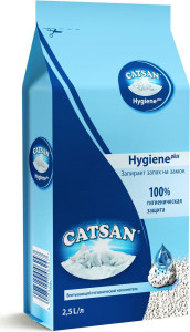Наполнитель впитывающий Catsan 2.5 л