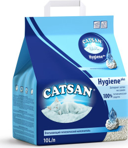 Наполнитель впитывающий Catsan 10 л