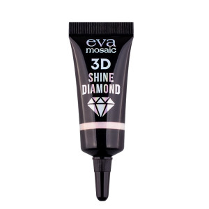 Глиттер для лица Eva Mosaic 3D Shine Diamond Розовое золото 5 мл