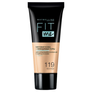 Тональный крем Maybelline New York Fit Me оттенок 119 Песочный 30 мл - 1