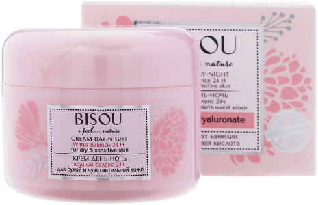 Крем для лица Bisou Глубокое увлажнение & Комфорт День-ночь водный баланс 50 мл