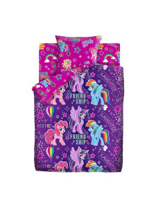 Комплект постельного белья My Little Pony Дружба 1.5 сп