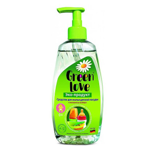 Средство для мытья посуды Green Love для детской посуды и принадлежностей 500 мл