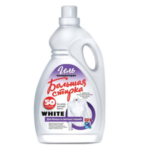 СМС-гель Большая Стирка White 1500г