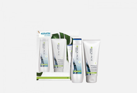 Подарочный набор Biolage Keratindose шампунь и кондиционер для укрепления волос 250 мл и 200 мл