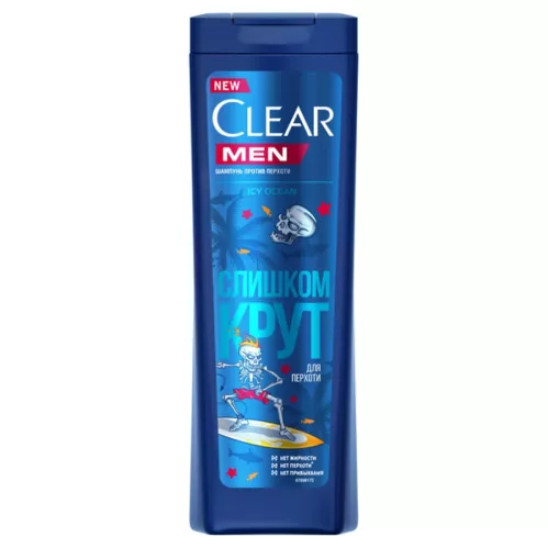 Шампунь для волос Clear Men Icy Ocean 380 мл – 1