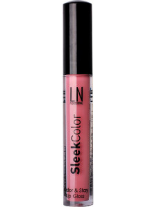 Блеск для губ LN Professional Sleek Color тон 102 розовый 6 мл
