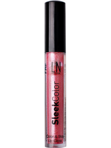 Блеск для губ LN Professional Sleek Color тон 201 ярко-розовый 6 мл