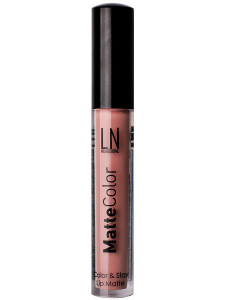 Блеск для губ LN Professional Matte Color матовый тон 02 бежевый 6 мл - 1