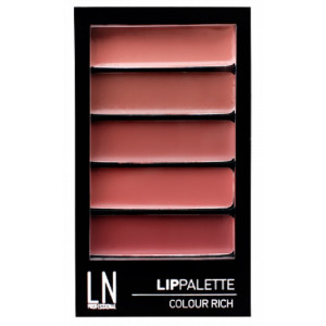 Палетка помад для губ LN Professional Lip Palette тон 01 6 гр - 1