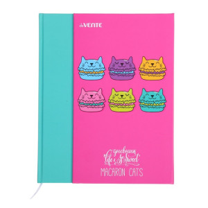 Дневник Macaroon Cats твёрдый переплёт