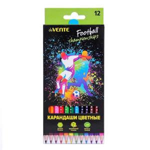 KC 5022007 deVENTE Карандаши цв "Football" 12цв