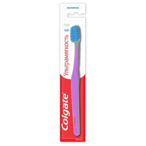 Зубная щетка Colgate Ультрамягкость (цвета в ассортименте) – 2