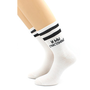 Носки Hobby Line женские И мы счастливы 36-43 см