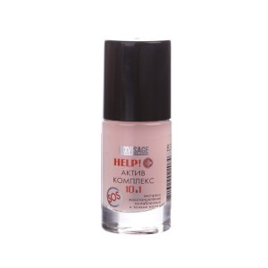 Средство для ногтей  Lux Visage Help+ Актив комплекс 10 В 1