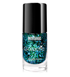 Лак для ногтей Lux Visage Galactic тон 204 с глиттером 9 мл - 1