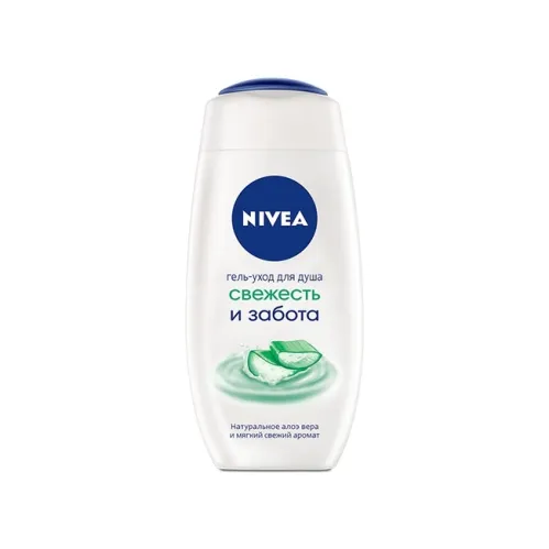 Гель-уход для душа Nivea Уход за кожей свежесть и забота 250 мл – 1