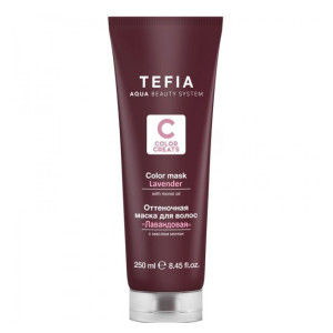 Тонирующая маска для волос TEFIA Color Creats Лавандовая 250 мл