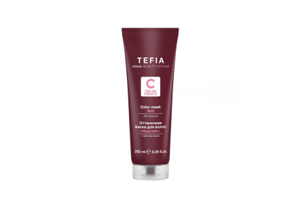 Тонирующая маска для волос TEFIA Color Creats Красная 250 мл