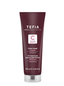 Тонирующая маска для волос TEFIA Color Creats Медная 250 мл
