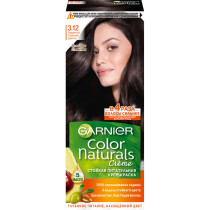Крем-краска для волос Garnier Color Naturals оттенок 3.12 Ледяной Темный Шатен 110 мл