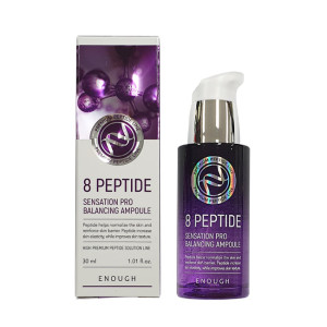 Сыворотка для лица Enough 8 Peptide восстанавливающая с пептидным комплексом 30 мл