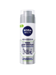Пена для бритья Nivea Men Одним движением 200 мл