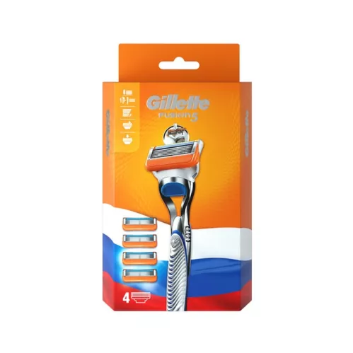 Бритва Gillette Fusion5 с 4 сменными кассетами – 1