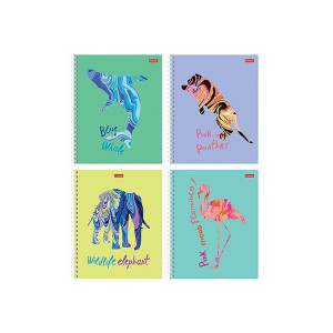 Тетрадь Hatber Ebru animals 48 л