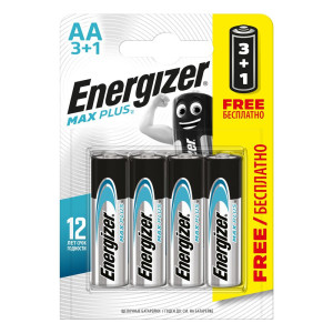 ENERGIZER батарейка Max Plus AA  3+1 в уп.4шт