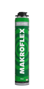 Пена-цемент монтажная Makroflex профессиональный 850 мл - 1
