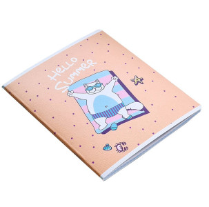 Тетрадь Hello summer.Кот на пляже 48 л