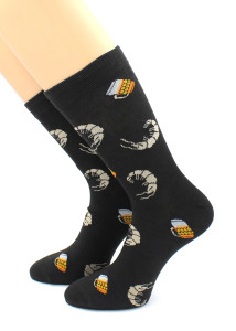 Hobby Line Носки унисекс 39-43 Креветки и пиво