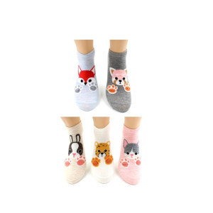 Носки Hobby Line женские Зверюшки размер 36-40