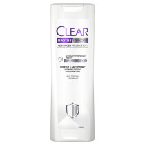 Шампунь для волос Clear Advanced protection против перхоти 2 в 1 Антибактериальный эффект 380 мл